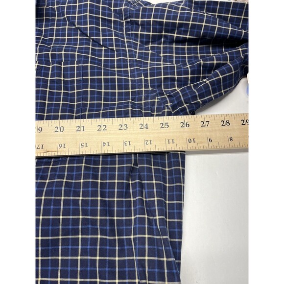 Orvis Blue Plaid Casual Button Down Shirt - Picture 5 of 7